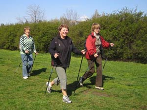 Nordic Walking - Seznamovac&iacute; semin&aacute;� 13.4.2008